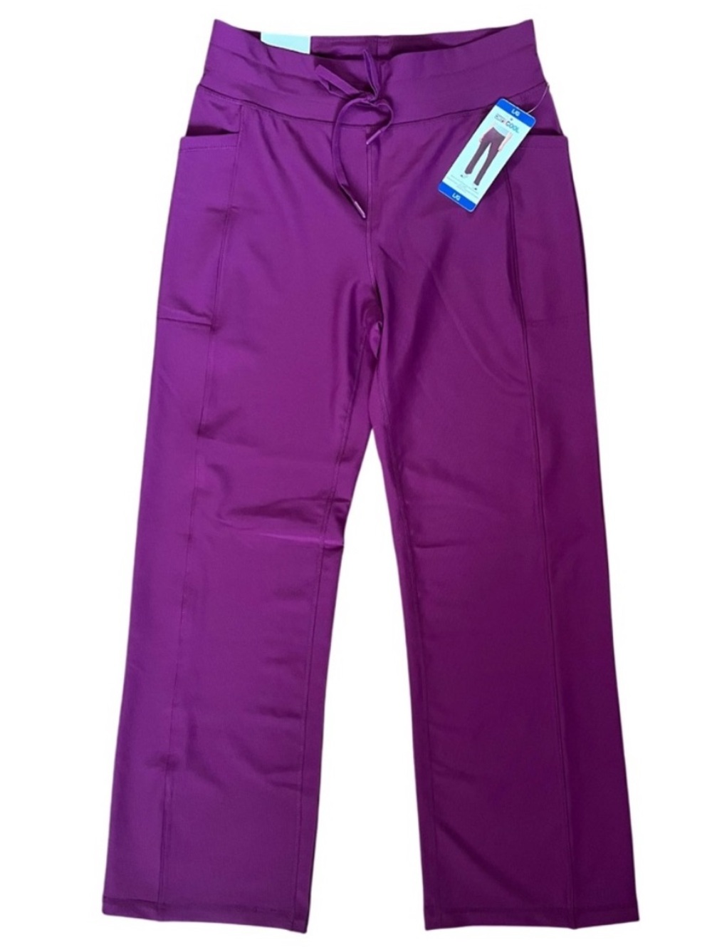NWT 32 Degrees Active Semi Flare Pant Purple Large